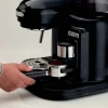 Moderna Espressomaskin med kaffekvarn, vit