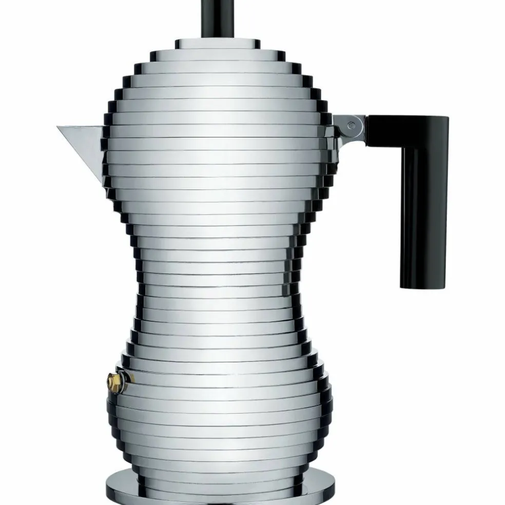 Mokabryggare Aluminium/Svart Medium 15 cl