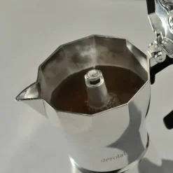 Mokabryggare 3 koppar, aluminium