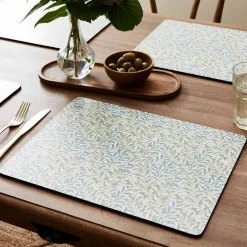 Morris & Co Seaweed bordsunderlägg 40x30 cm 4-pack, grön