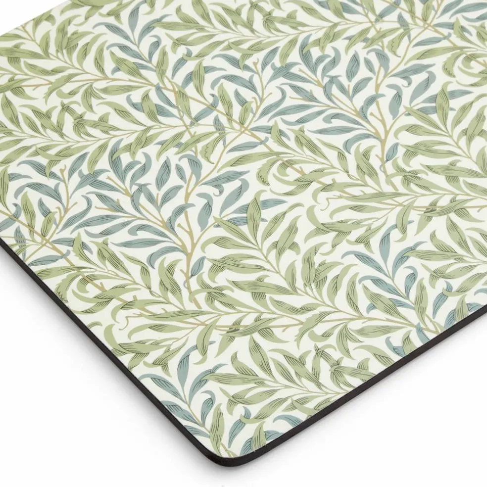 Morris & Co Seaweed bordsunderlägg 40x30 cm 4-pack, grön