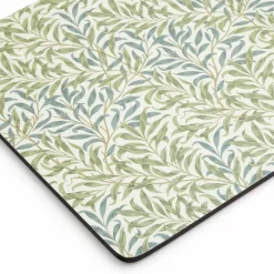 Morris & Co Willow Bough bordstablett 4-pack, blå/grön