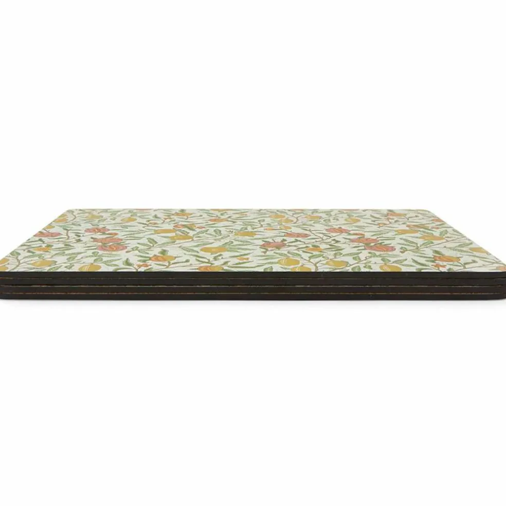 Morris & Co Willow Bough bordstablett 4-pack, blå/grön