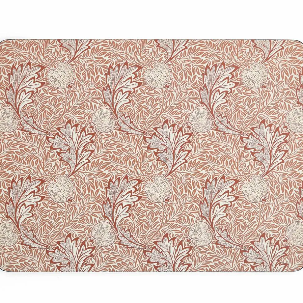 Morris & Co Willow Bough bordstablett 4-pack, blå/grön