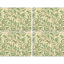 Morris & Co Willow Morris Grön Bordsunderlägg 4-pack