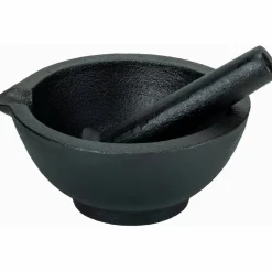 Mortel & mortelstöt, gjutjärn