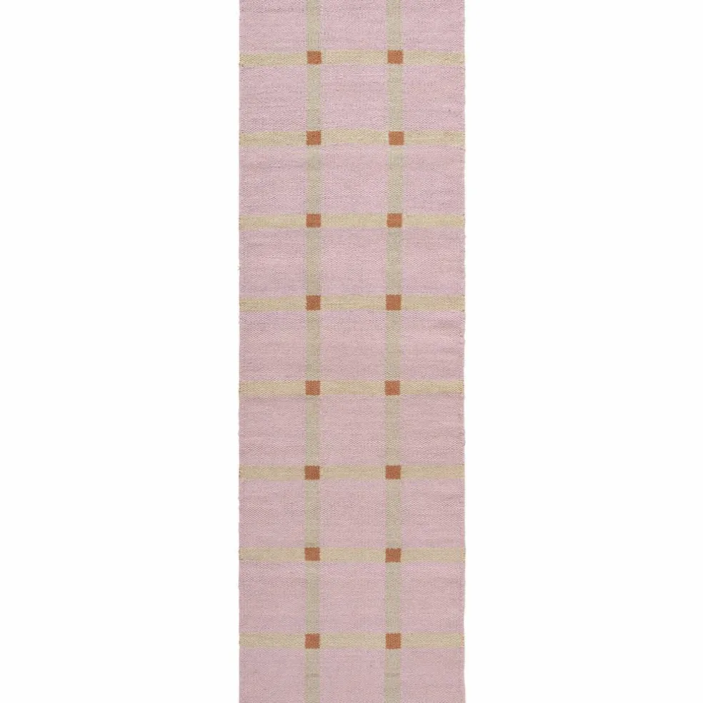Mosaic ullmatta 75 x 250 cm, rosa