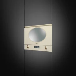 MP822PO integrerad mikrovågsugn, creme