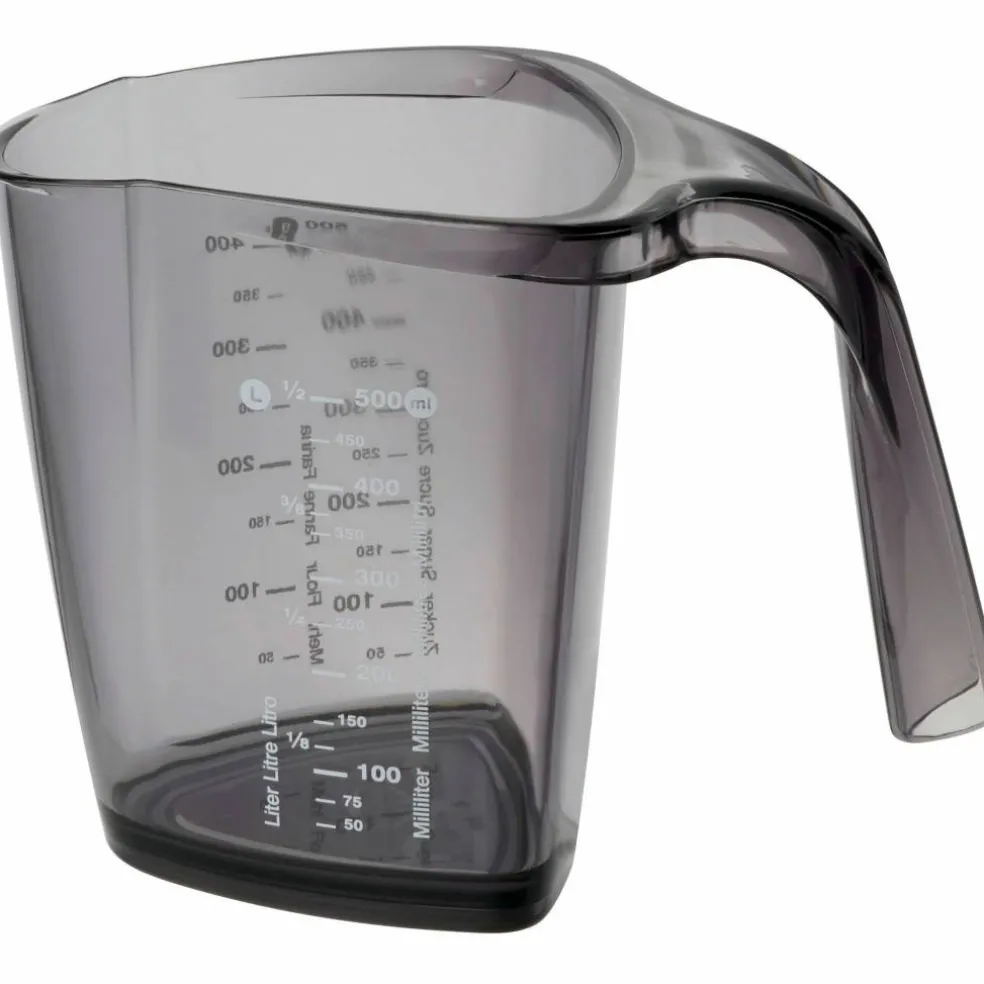 Måttkanna 0,5 liter, grå