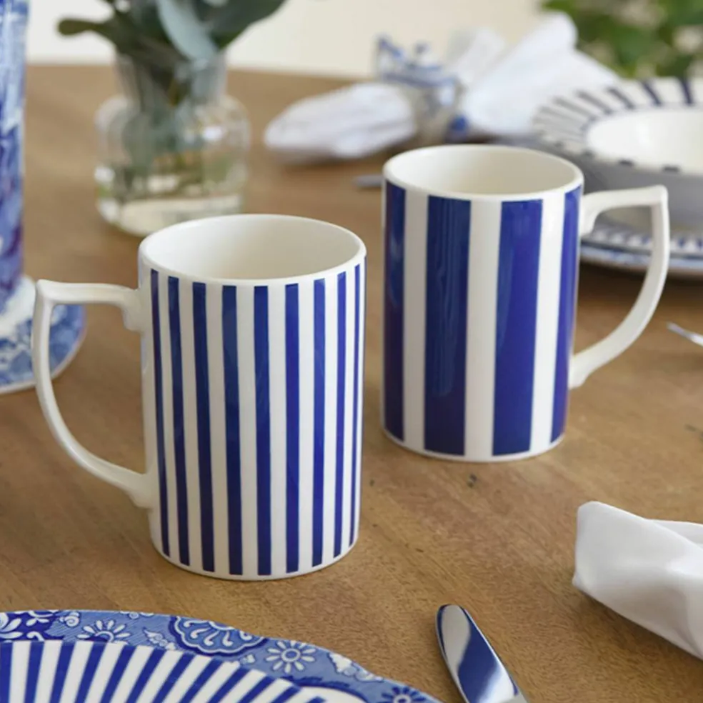 Mugg, breda ränder