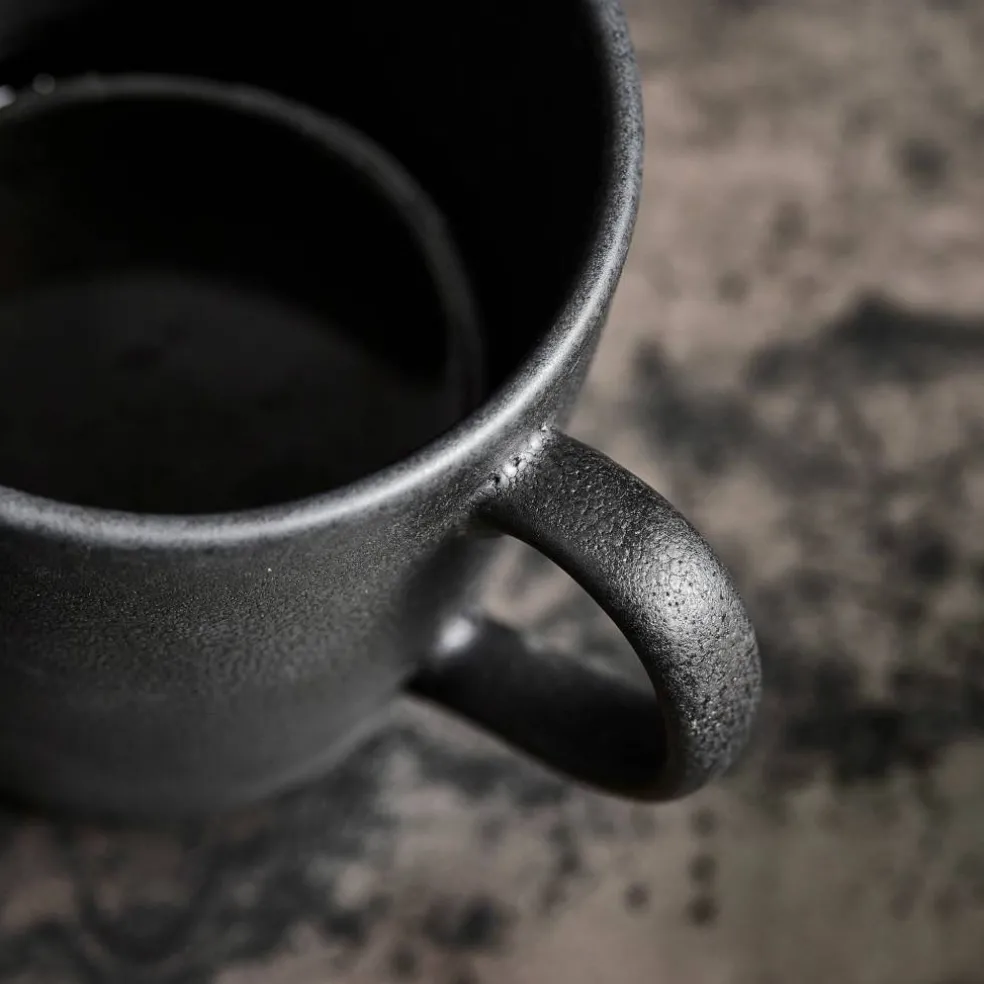 Mugg med öra, 35 cl, titanium black