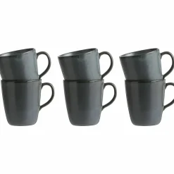 Mugg med öra, 6 st, titanium black