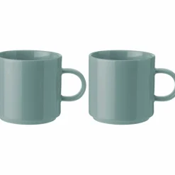 Mugg 2-pack, 0,2 liter, dusty green