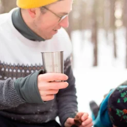 Mugg, rostfritt stål