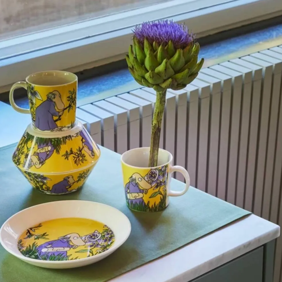 Mugg, sniff blå