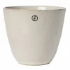 Mugg utan öra 8 cm, naturvit
