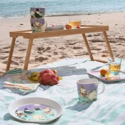 Mumin En dag på stranden kökshandduk 50x70 cm