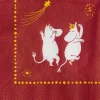 Mumin Festliga Stunder Pappersservett 33 x 33 cm