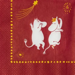 Mumin Festliga Stunder Pappersservett 33 x 33 cm