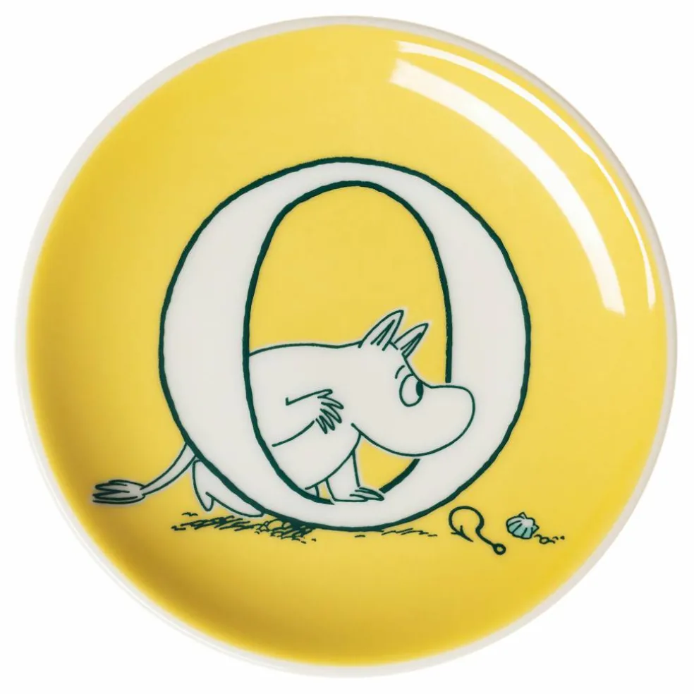 Mumin L assiett 10,5 cm, lila