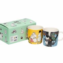 Muminmamman & Muminpappan mugg 2-pack, 0,3 liter