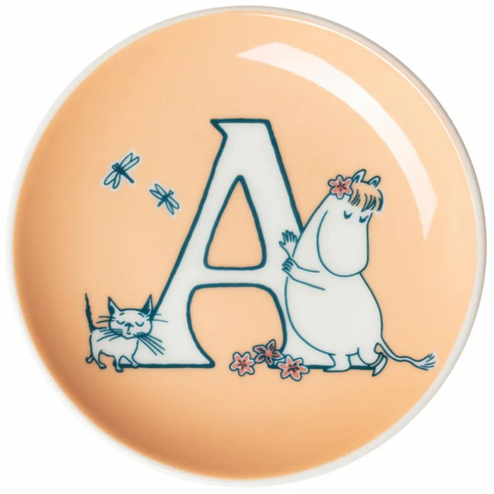 Mumin M assiett 10,5 cm, lila