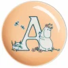 Mumin S assiett 10,5 cm, rosa