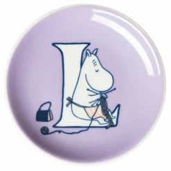 Mumin S assiett 10,5 cm, rosa