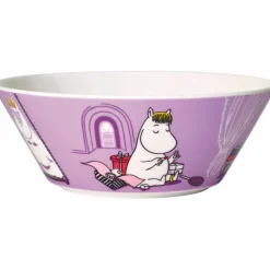 Muminskål 15 cm, lilla my