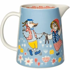 Mumin Sommardans kanna 1 liter, flerfärgad