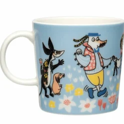 Mumin Sommardans mugg 0,3 liter, flerfärgad