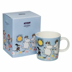 Mumin Sommardans mugg 0,3 liter, flerfärgad