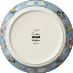 Mumin Sommardans serveringsskål 23 cm, flerfärgad