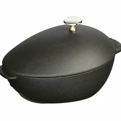Musselgryta 25 cm svart 2,0 L