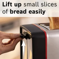 MyMoment brödrost, rostfritt stål