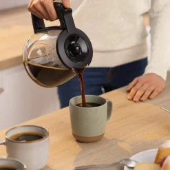MyMoment kaffebryggare med glaskanna, svart