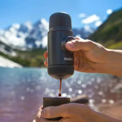 Nanopresso espressobryggare, grå