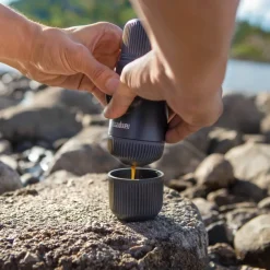 Nanopresso espressobryggare, grå