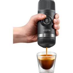 Nanopresso espressobryggare + Nespresso Adapter, grå