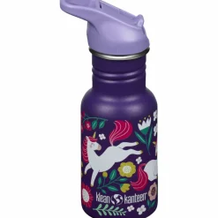 Narrow Flip vattenflaska 355 ml, leaping unicorns