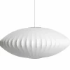 Nelson Saucer Bubble Pendant pendellampa small, off-white