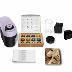 Nespresso by SNV 120 Vertuo Pop kapselmaskin, vit