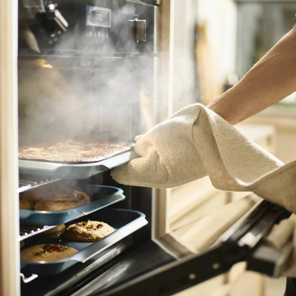 Nest Bake bakplåt large, blå