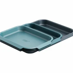Nest Bake bakplåtsset 3 delar, blå