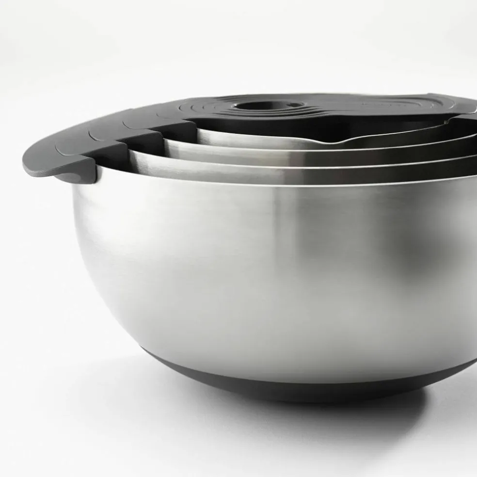 Nest™ skålset 9 delar, rostfritt stål