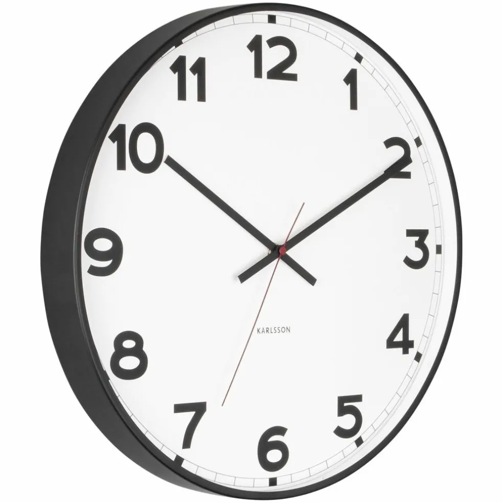 New Classic väggklocka 40,5 cm, svart