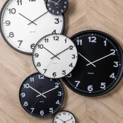New Classic väggklocka 40,5 cm, svart