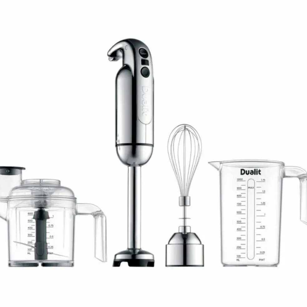 New Edition Stavmixer med Tillbehörspaket High Gloss Krom