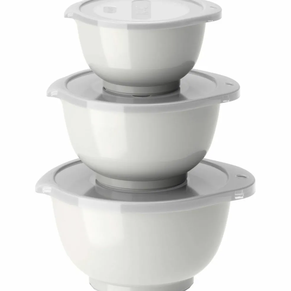 NEW Margrethe miniskålset 0,25 + 0,5 + 0,75 liter, röd