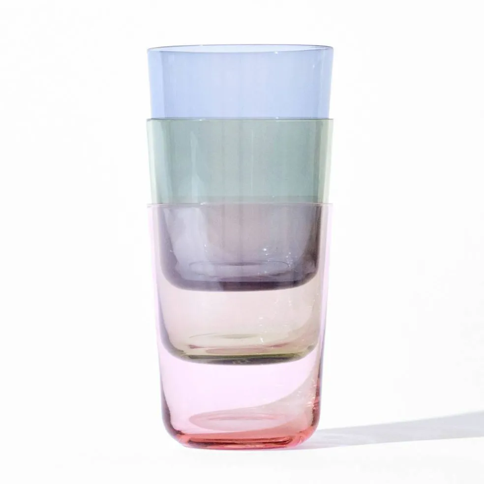 New York vattenglas 2-pack, copal